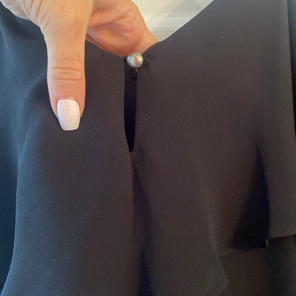 Tiered black tank - Picture 2 of 3